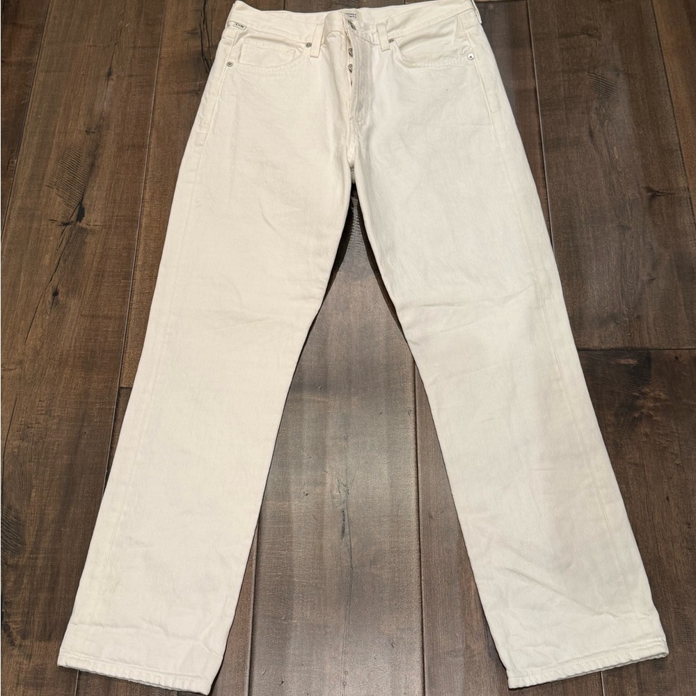 Citizens Of Humanity Cream Jeans